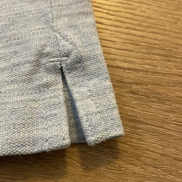 Banana Republic pique cotton polo in blue. Men's XL. Like new condition. Sharp! - Picture 6 of 11